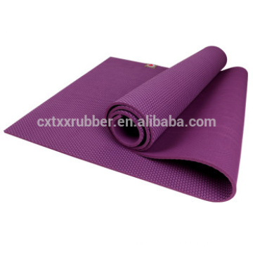 Esteira de borracha anti-derrapante para yoga, tapete de yoga de melhor qualidade, fabricante de esteira de borracha para yoga